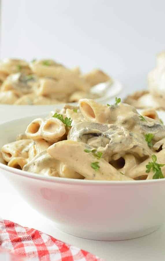 creamy vegan mushroom pasta - Article 3